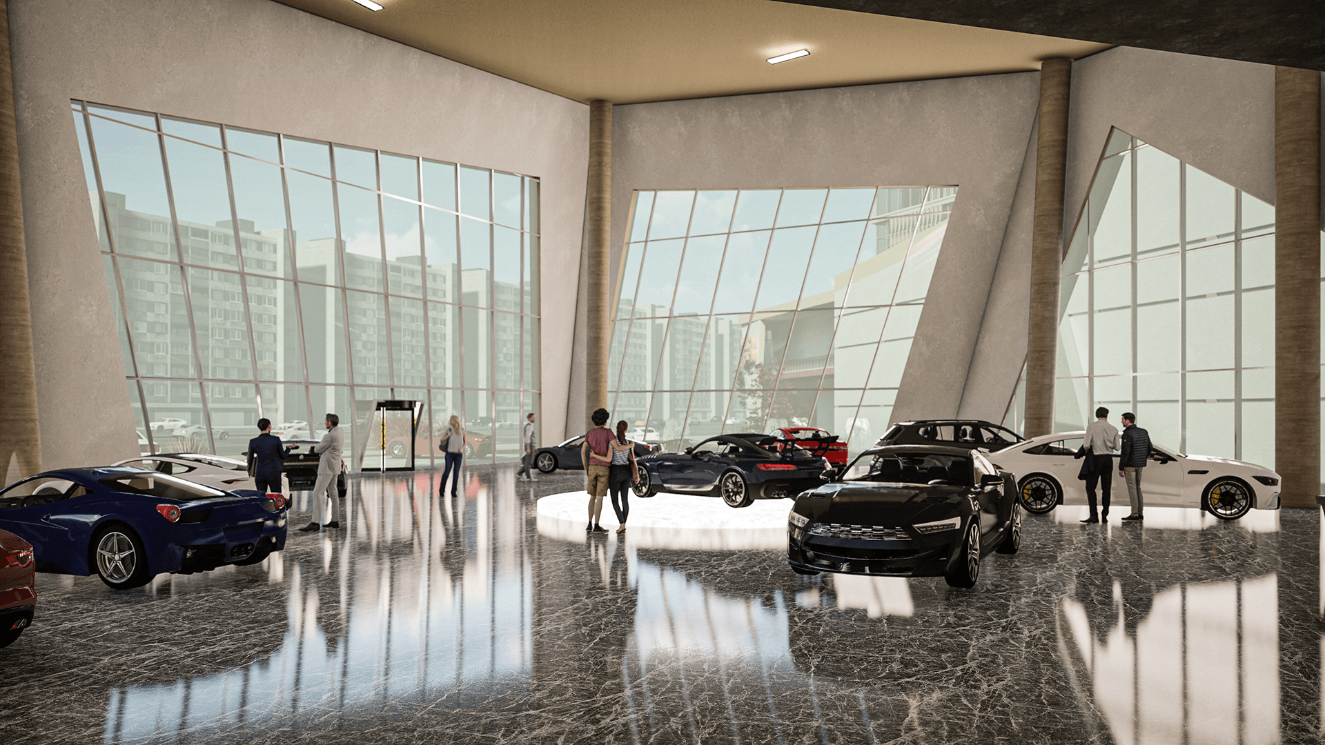 Bugatti House 行政与商业项目-13