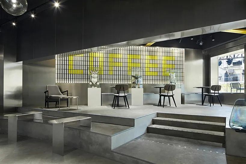冷金属,打造未来质感 coffee lab丨中国上海丨tailor WEY-30