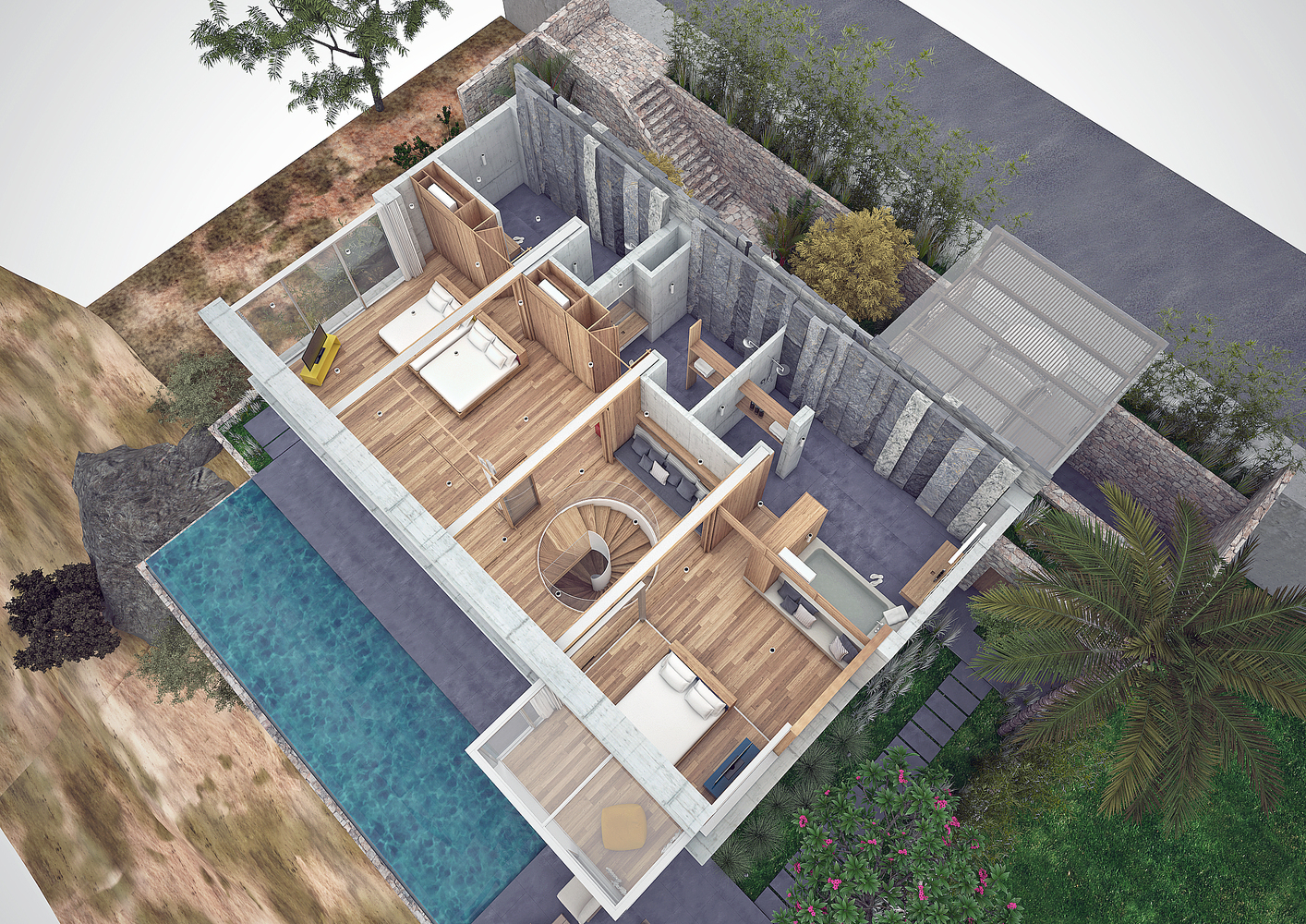 越南海景别墅，简约原始的自然之美-94