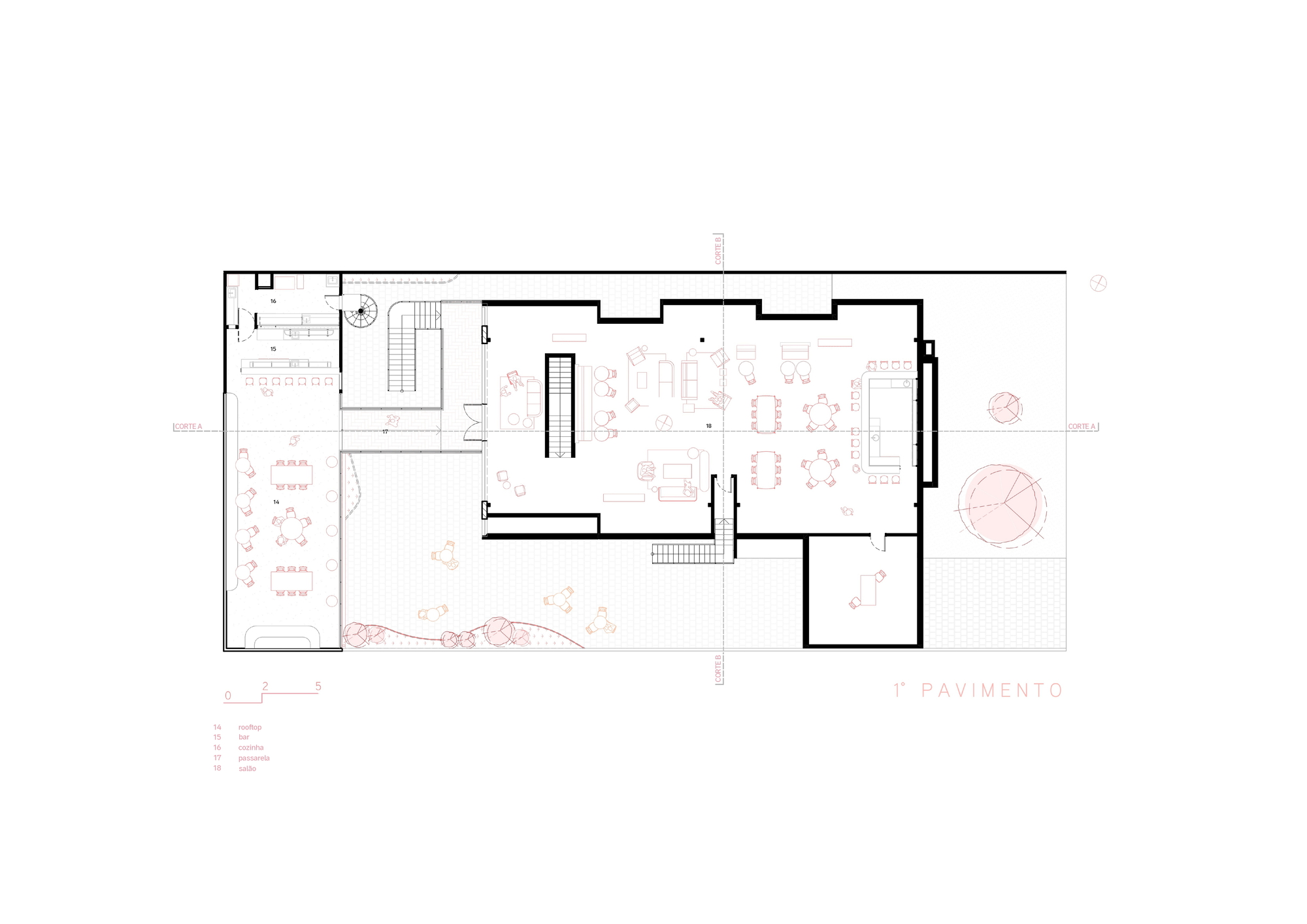 酒吧餐厅丨巴西丨Küster Brizola Arquitetos-13