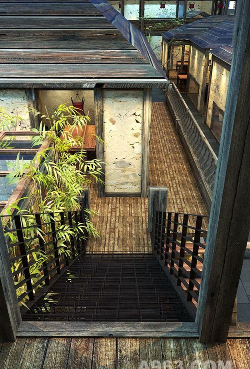 辰韩馆炭火烧肉主题餐厅设计-23