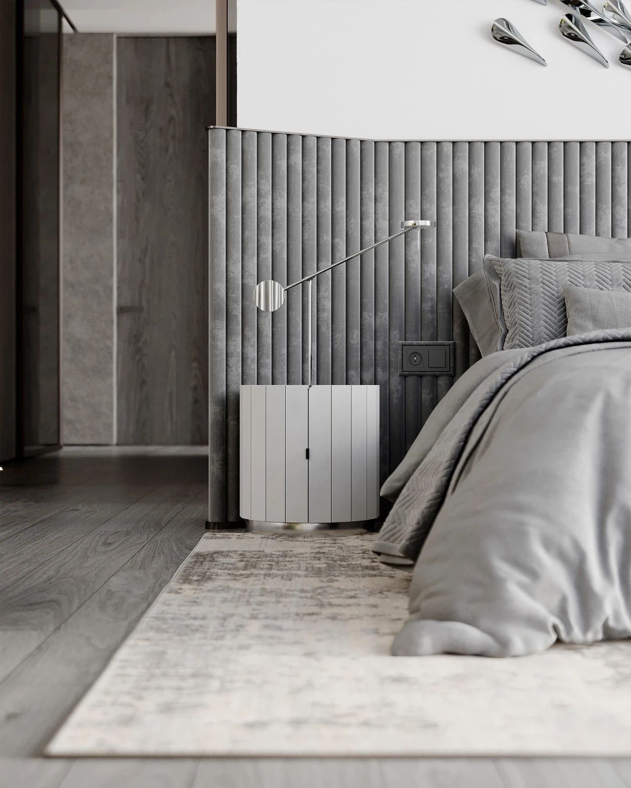 俄罗斯简约优雅公寓设计丨VERITY DESIGN-92