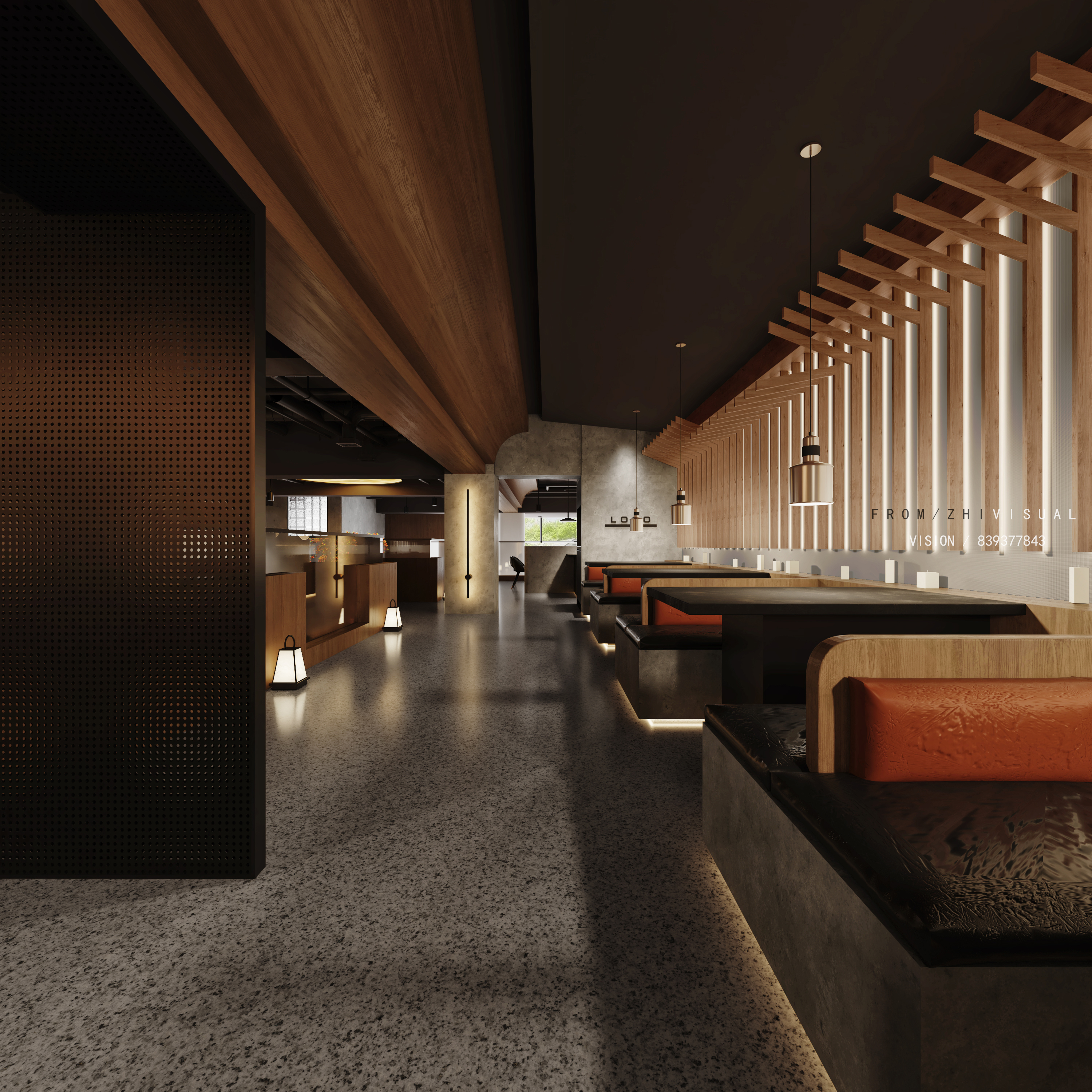 3DMAX2019 VR PSCC 打造惊艳餐饮空间-5