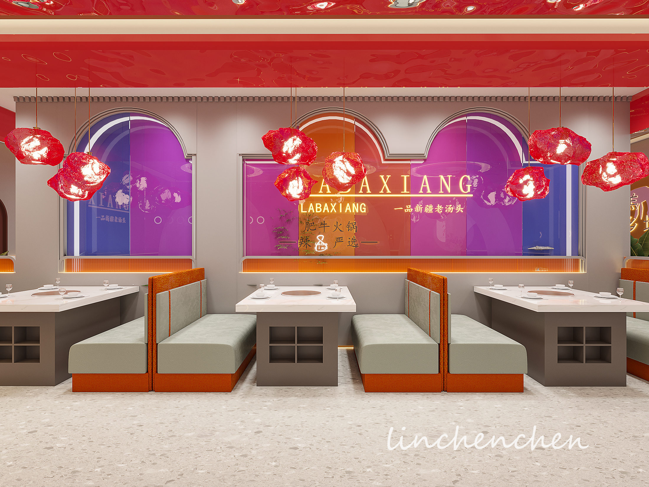 花样餐厅工装设计-10