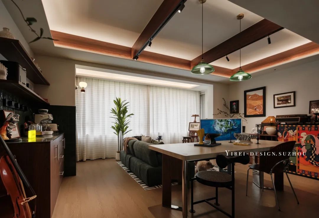 优雅与时光交织的家居丨中国苏州丨YIBEI DESIGN-2