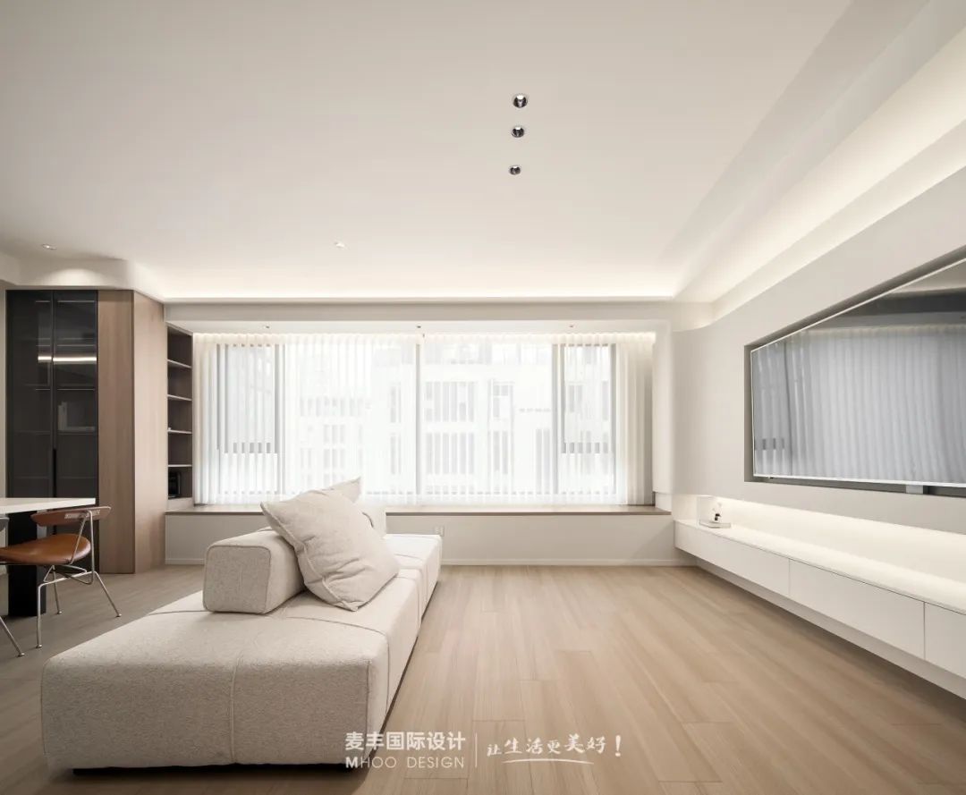 MHOO|翡丽云邸210㎡极简原木风：未说出口的留白-5