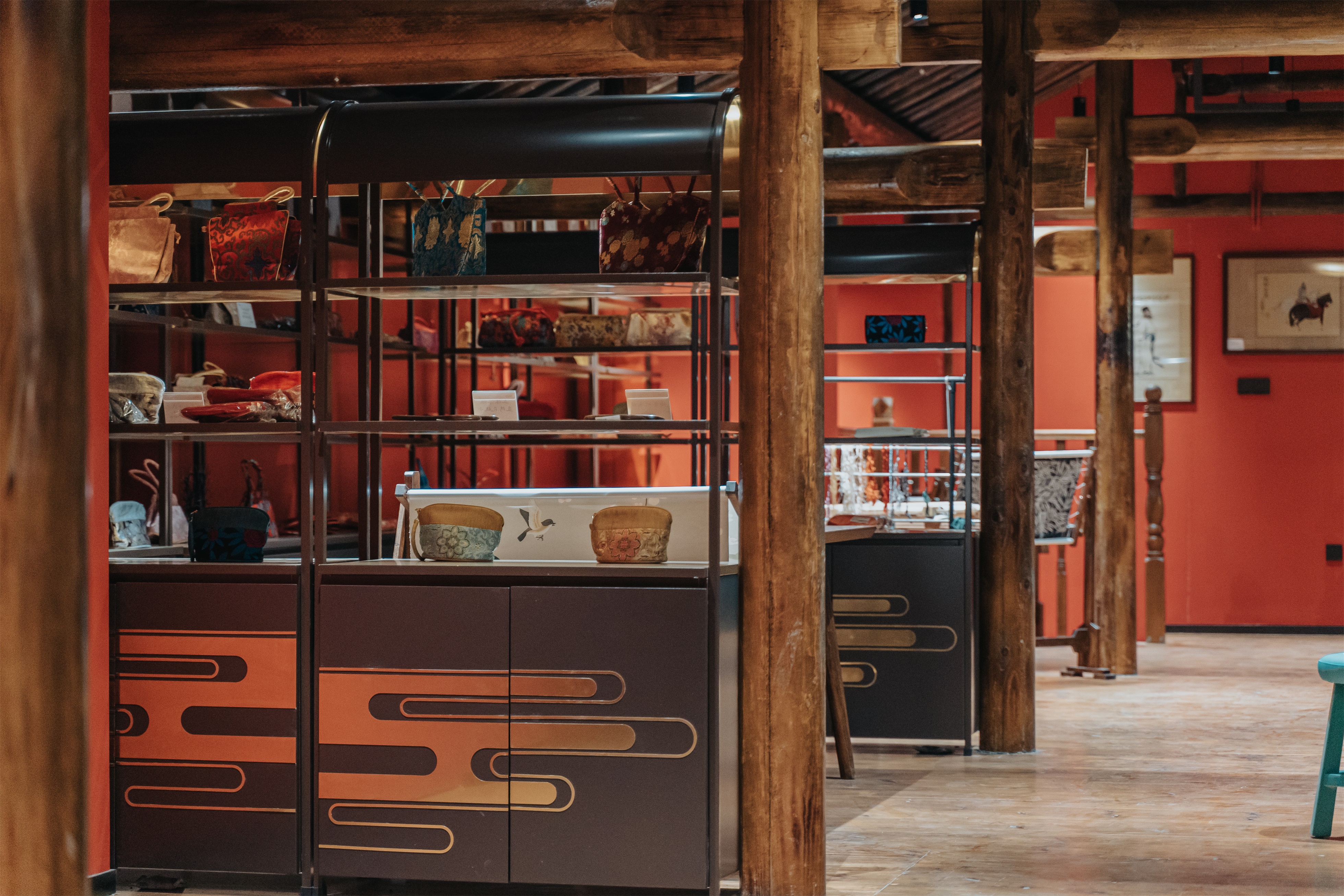 南通张謇故里小镇情景店铺塑造丨中国南通丨夏谷暑雨-25