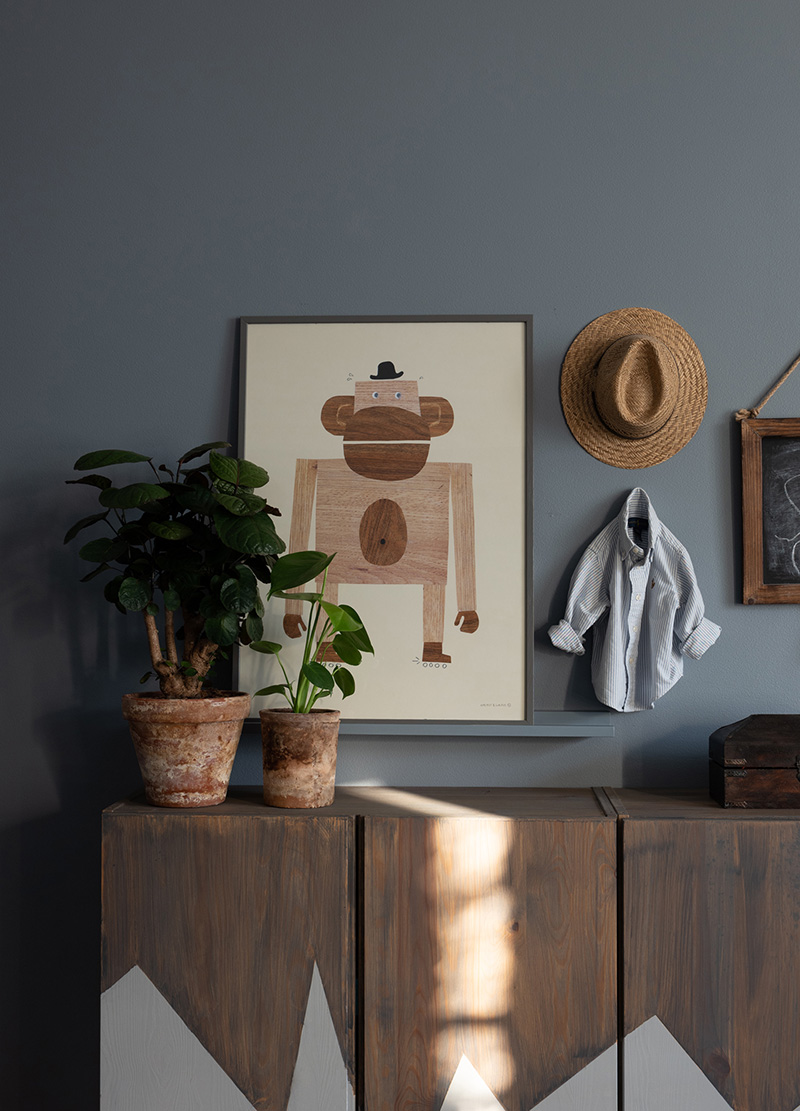 斯德哥尔摩美丽建筑中的优雅蓝白公寓-16