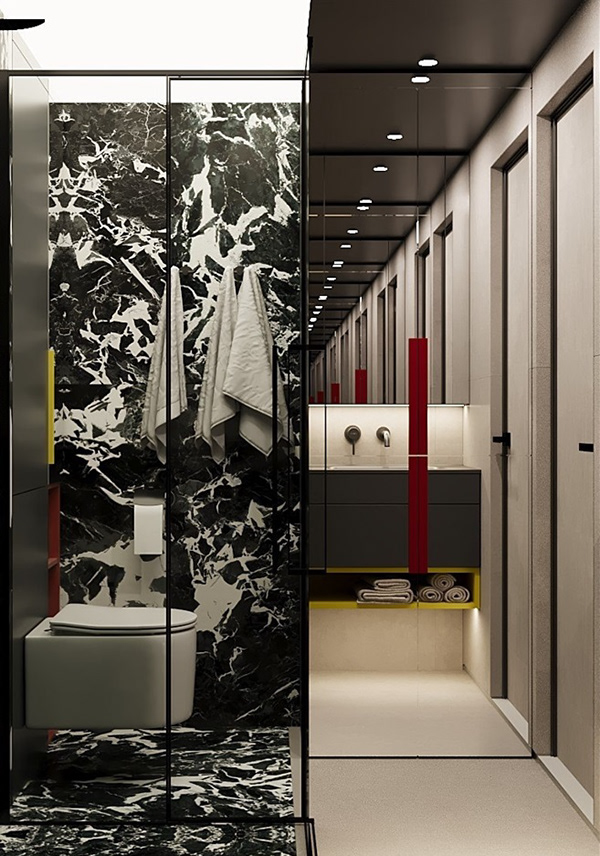 莫斯科“Достижение”综合体25平迷你公寓项目丨俄罗斯莫斯科丨设计师Виктория Ерохина-15