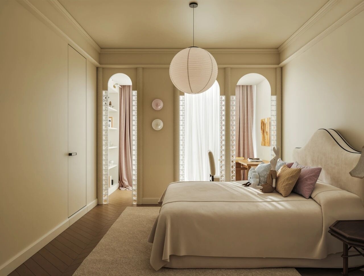 重庆紫檀庄园1300m²曲境别墅丨中国重庆丨美及空间设计-70