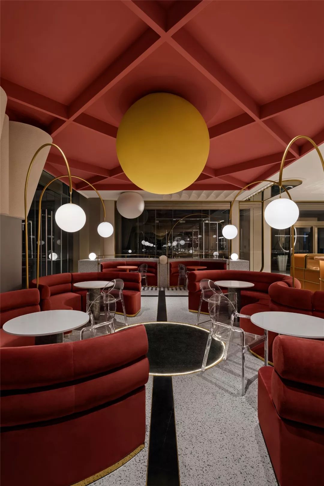 梦幻法式甜品屋 | 色彩与圆形的完美交响-13