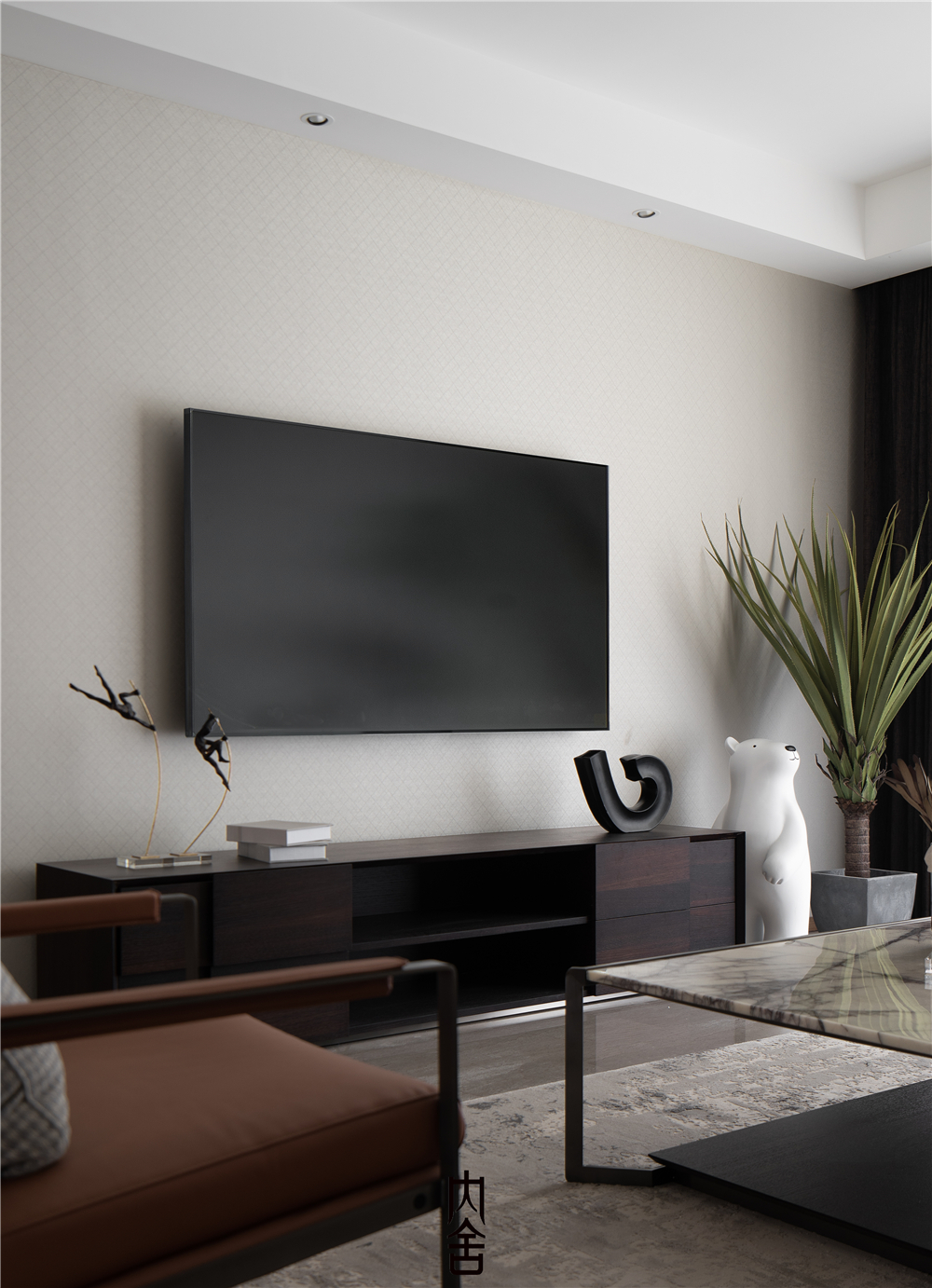 浓浓月色 · 现代轻奢四室两厅软装改造丨内舍软装·总部设计团队-9