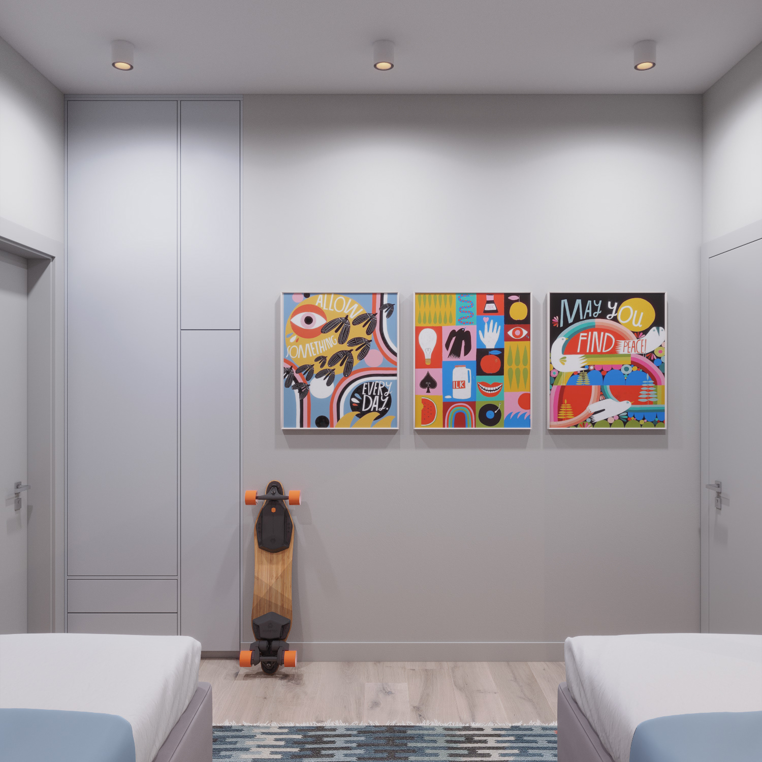 Cell· 现代快节奏生活小公寓设计丨JULIA SIDOROVA-21