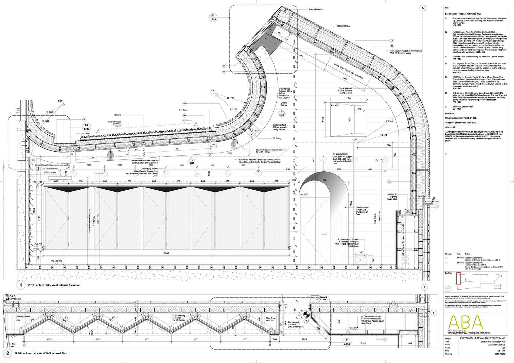 牛津大学E·eter学院扩建丨英国牛津丨Alison Brooks Architects (ABA)-82