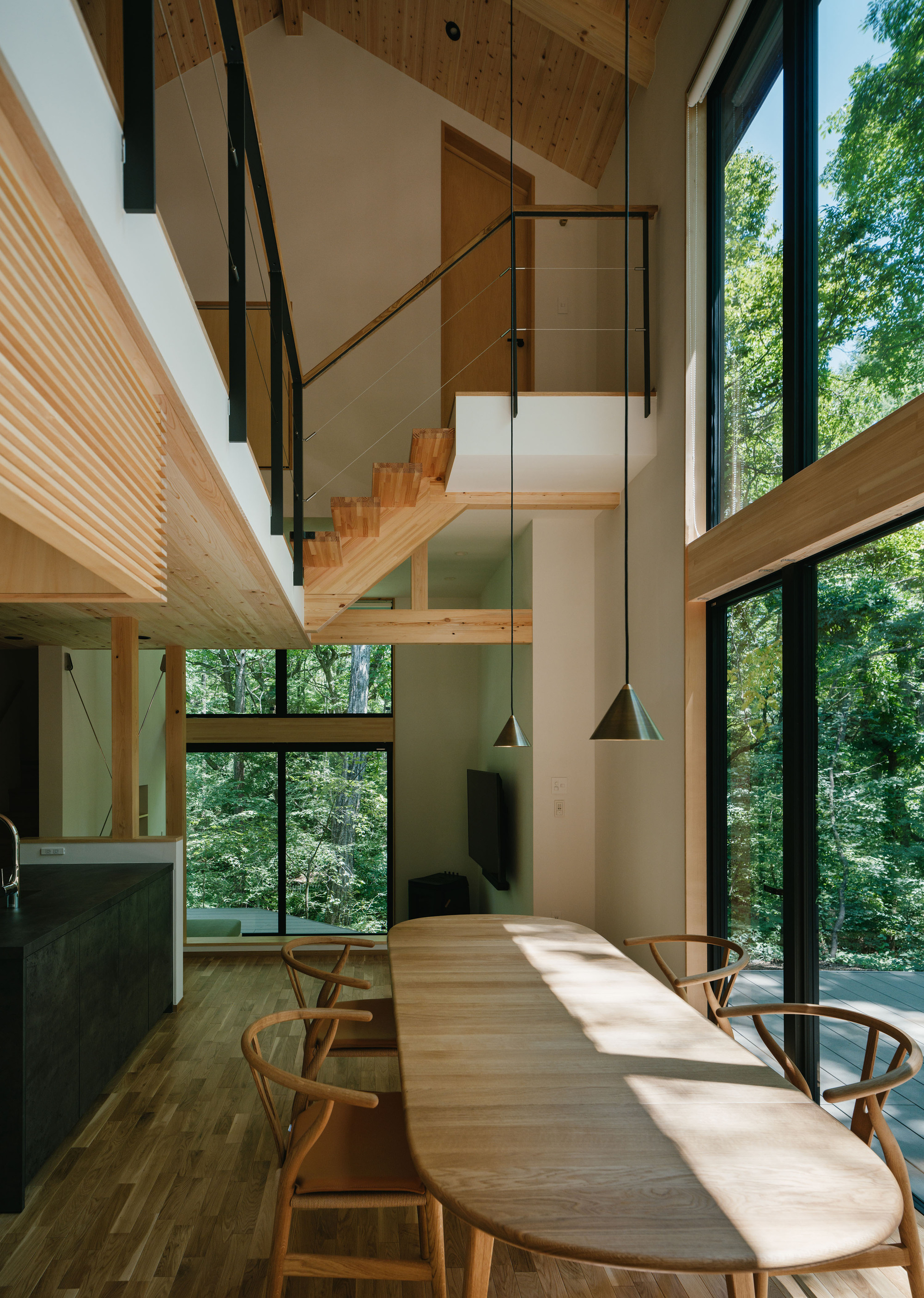 自建挑空别墅丨日本长野丨norari works-12