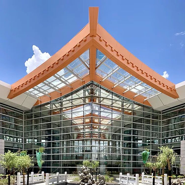 拉萨贡嘎国际机场 T3 航站楼丨中国拉萨丨中航筑诚+奥雅纳工程顾问联合体-14