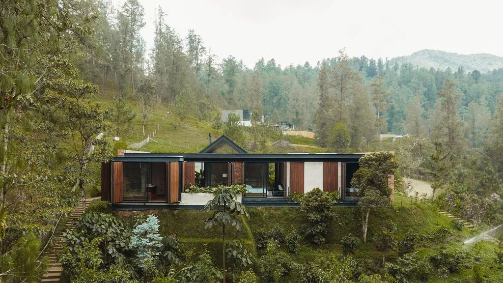 安蒂奥基亚 C+n 家庭住宅 | 自然环境与室内空间的完美融合-7