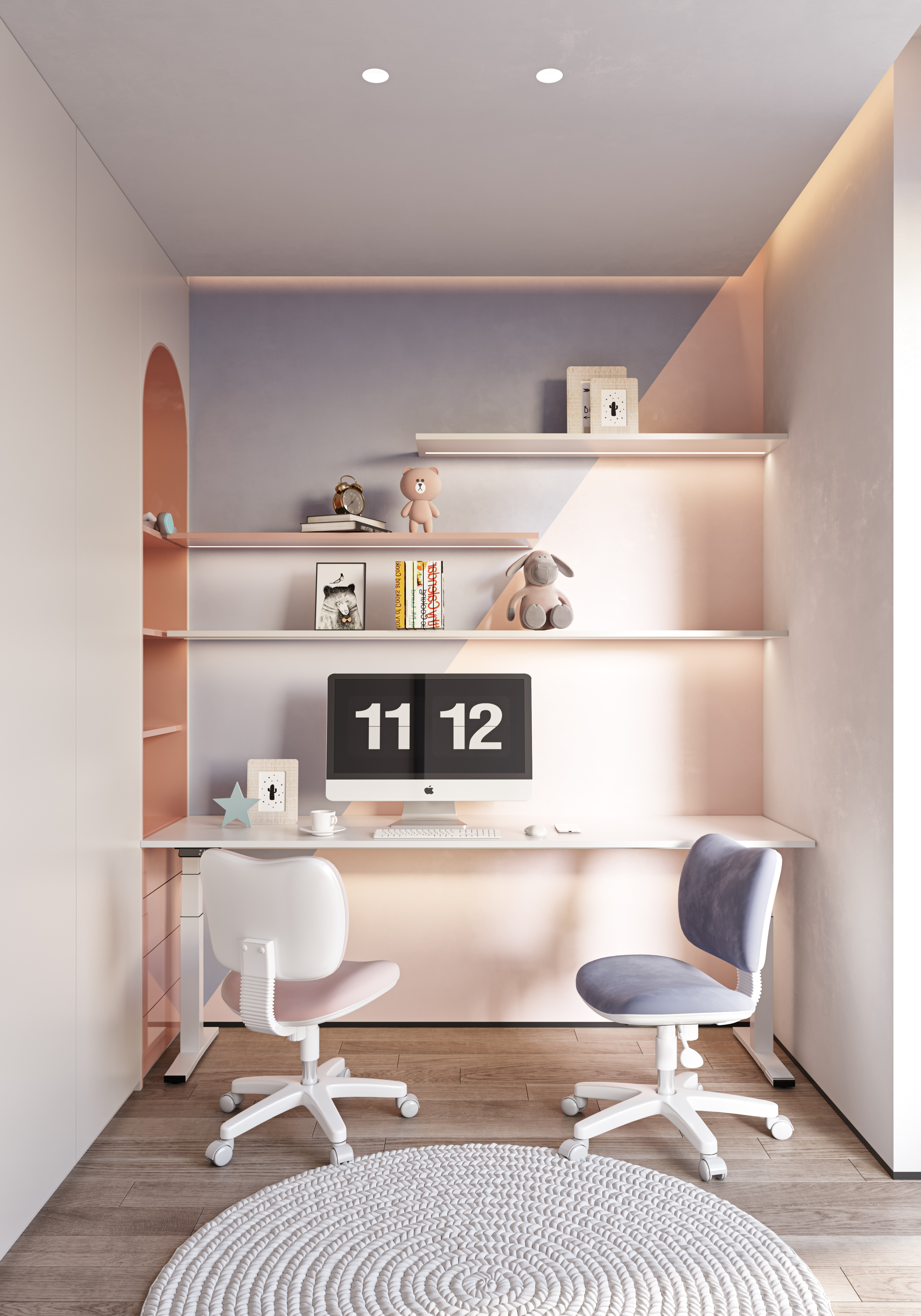 深圳如愿设计：绝美亲子互动空间，在家就是游乐场！-7