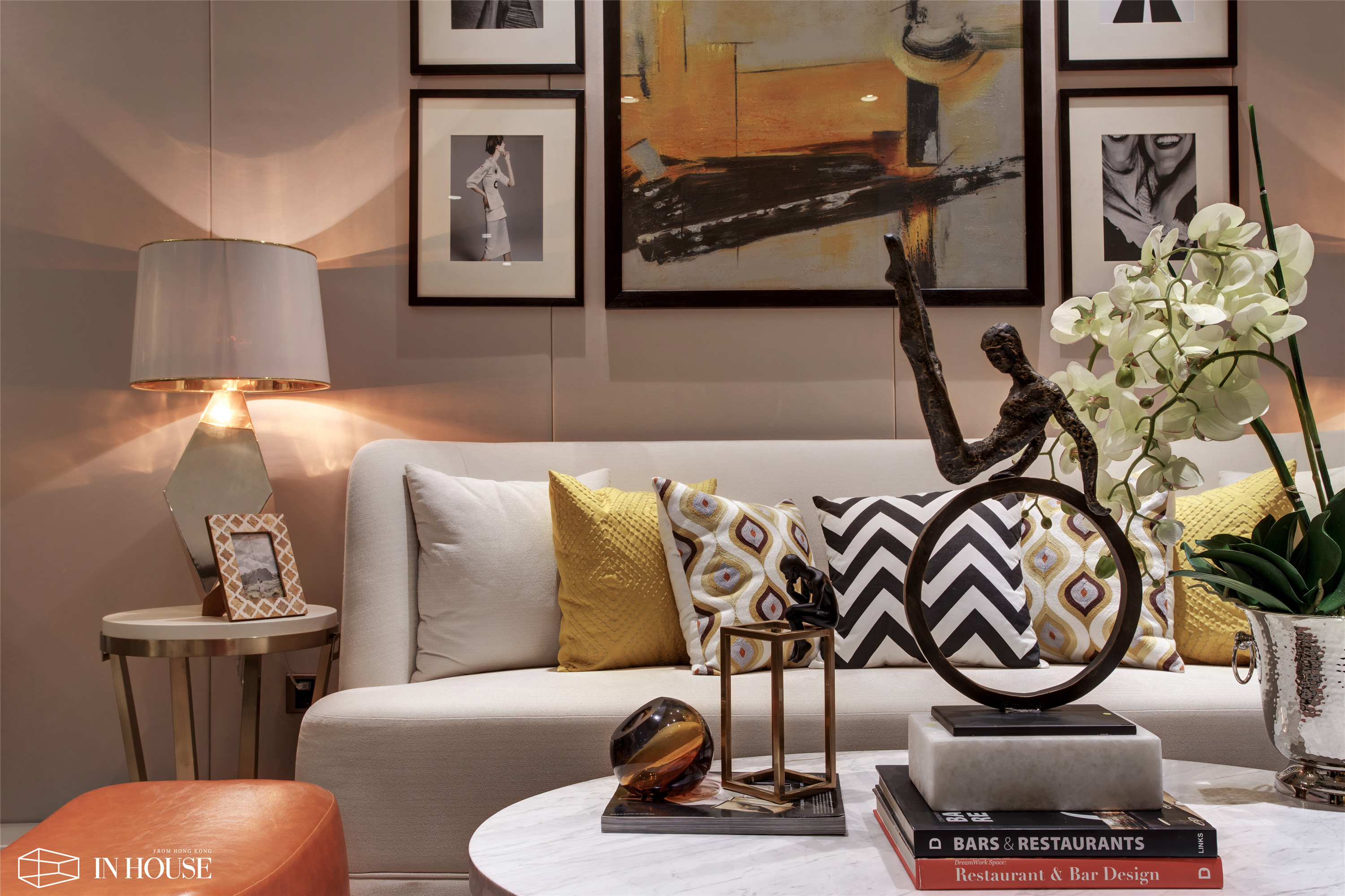 融创中新国际城95㎡样板间软装设计——INHOUSE设计-4