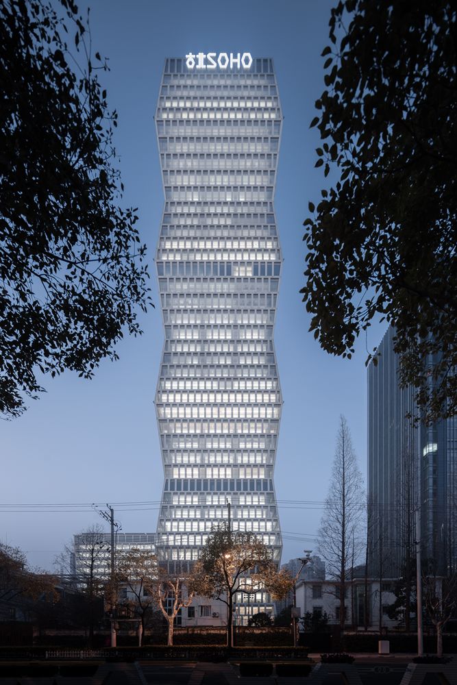 古北 SOHO | 无尽之柱的现代演绎,优雅、宁静的地标之作-33