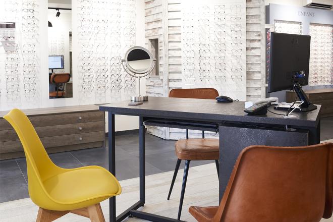 Opticien Un autre regard眼镜店工业风装修丨JBCC-37