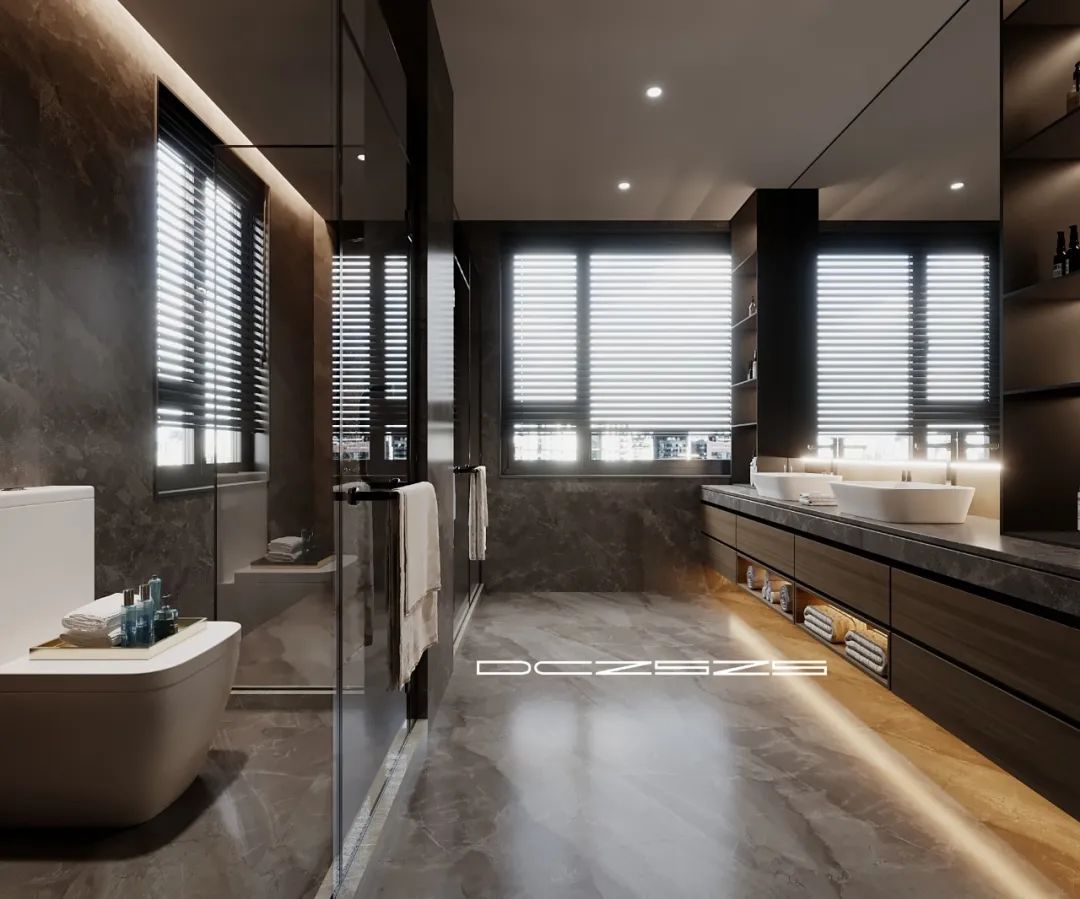 九江誉江华府现代轻奢别墅丨中国九江丨木美空间设计-103