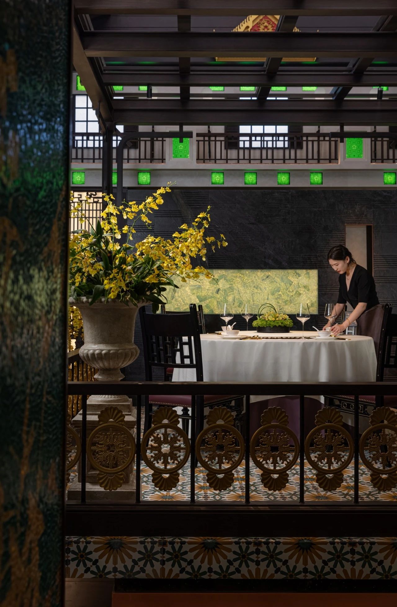 金链花餐厅(国贸)丨中国北京丨杭州意关联设计事务所-23