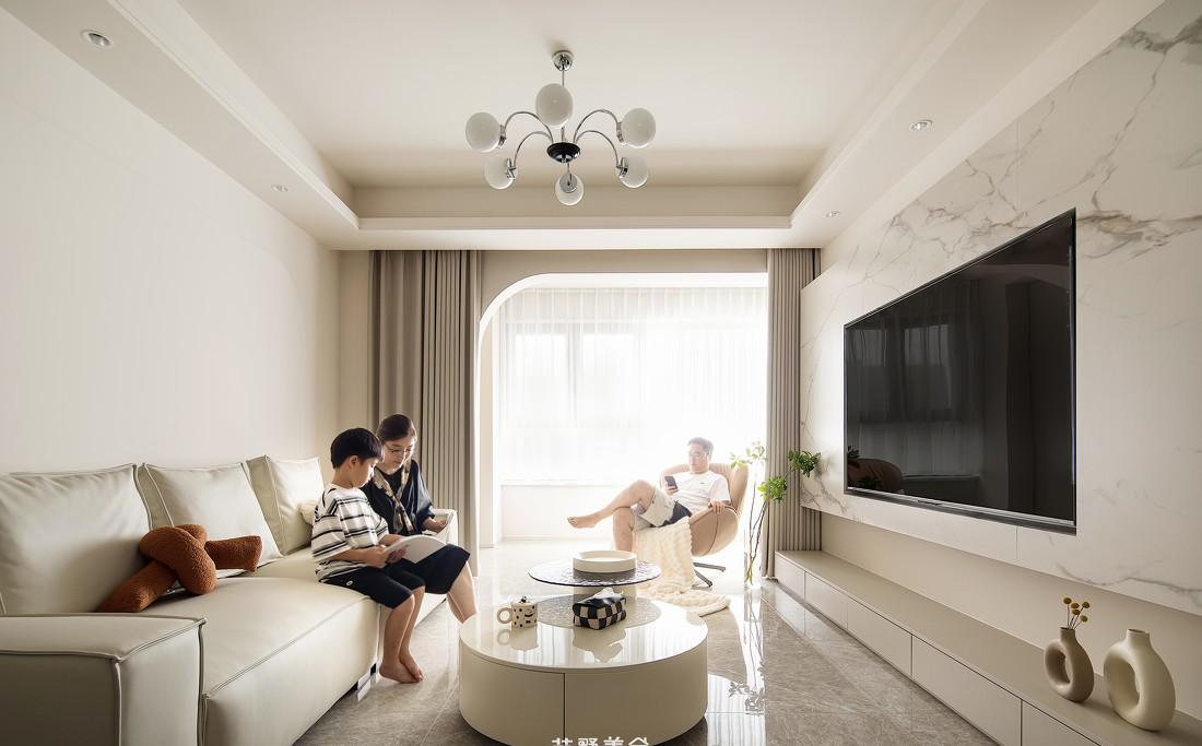 合肥·昆仑御奶油风住宅设计丨中国合肥-8