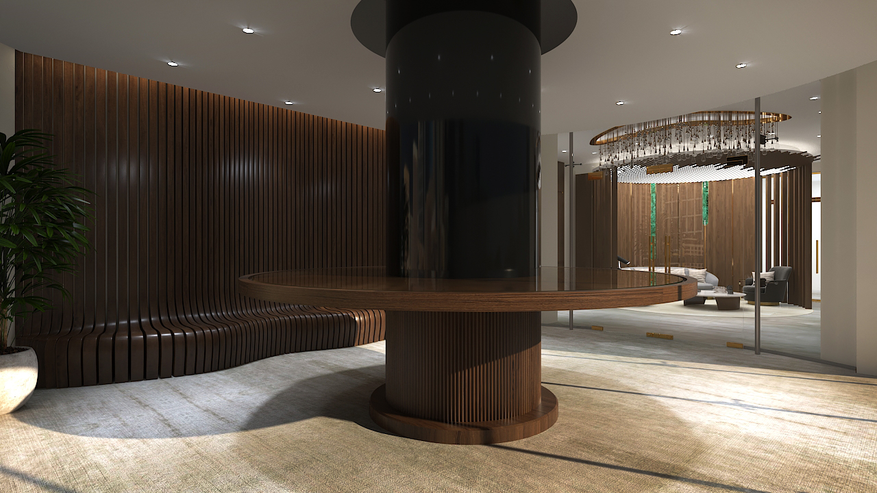 Office lobby & Presentation Room-2