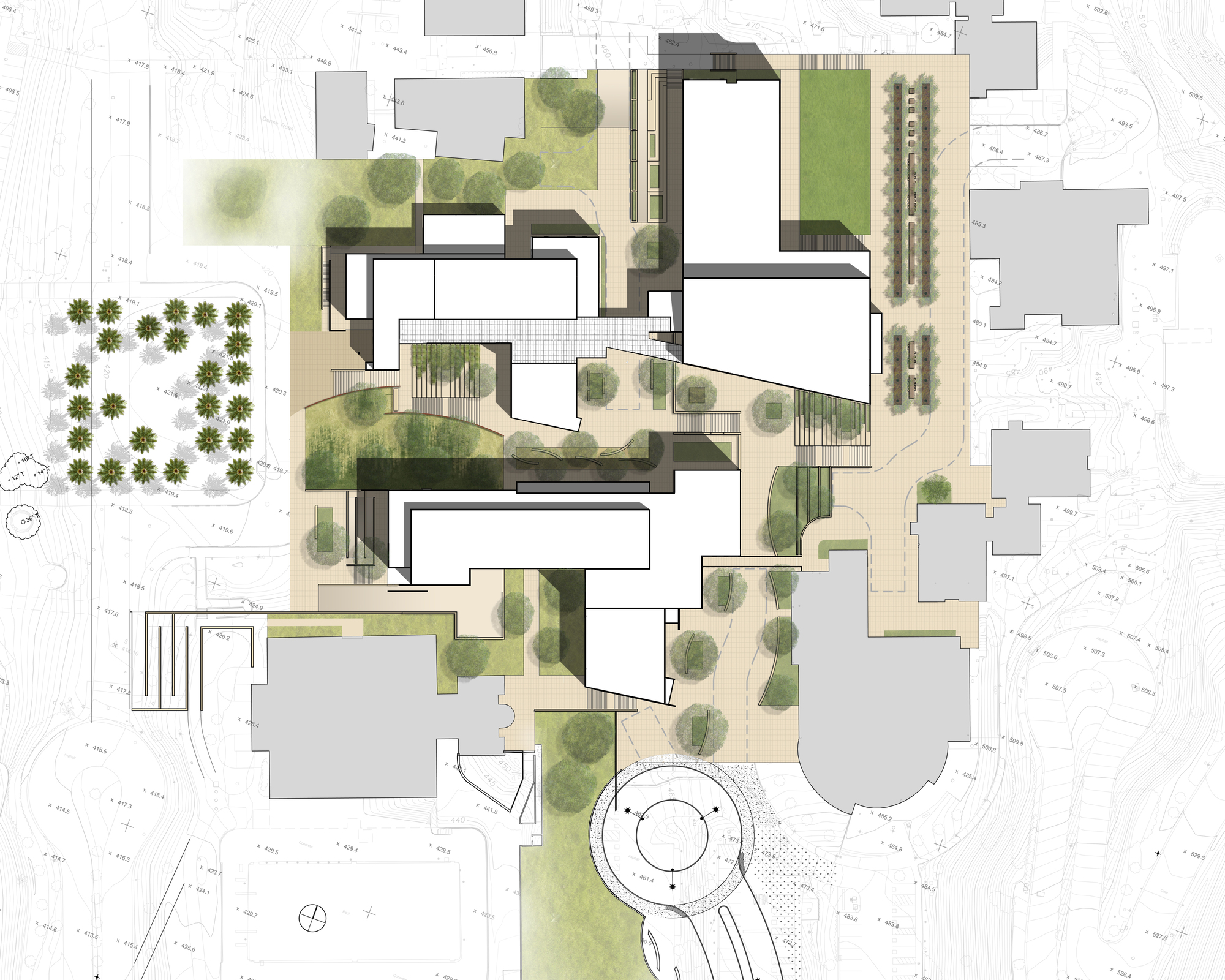 奥隆尼学院学术核心建筑-19