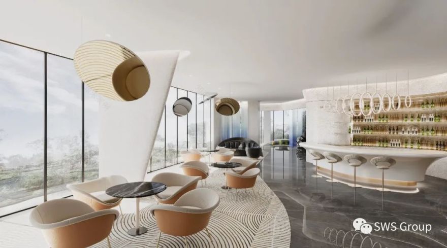 济南绿城明月风荷生活美学馆 | 湖畔流水的现代生活空间-59