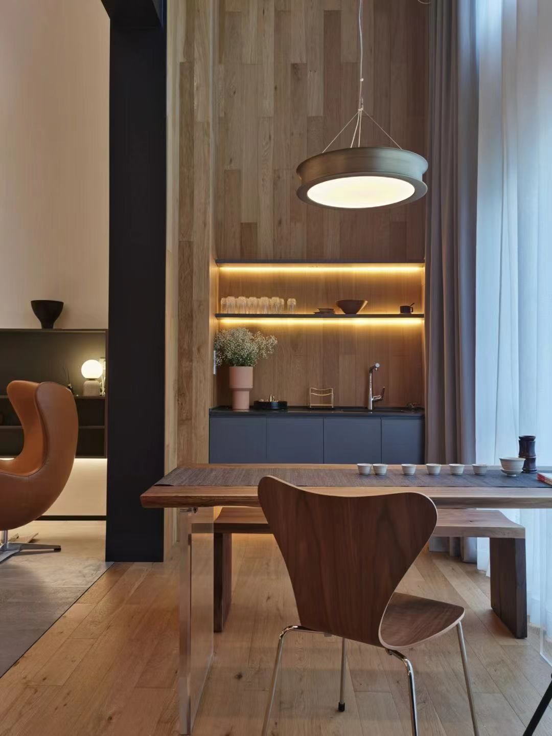 300㎡的跃层｜超强视觉系组合空间，很有腔调-7