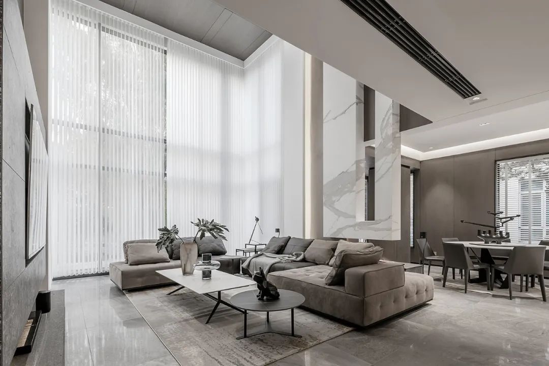 苏州 400㎡暖灰大宅丨中国苏州丨杰 ME 空间设计-4