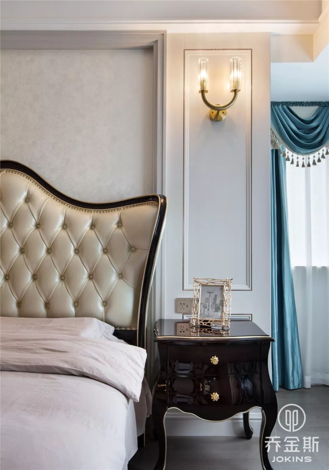 常州九洲新世界花苑美式轻奢套间设计-42