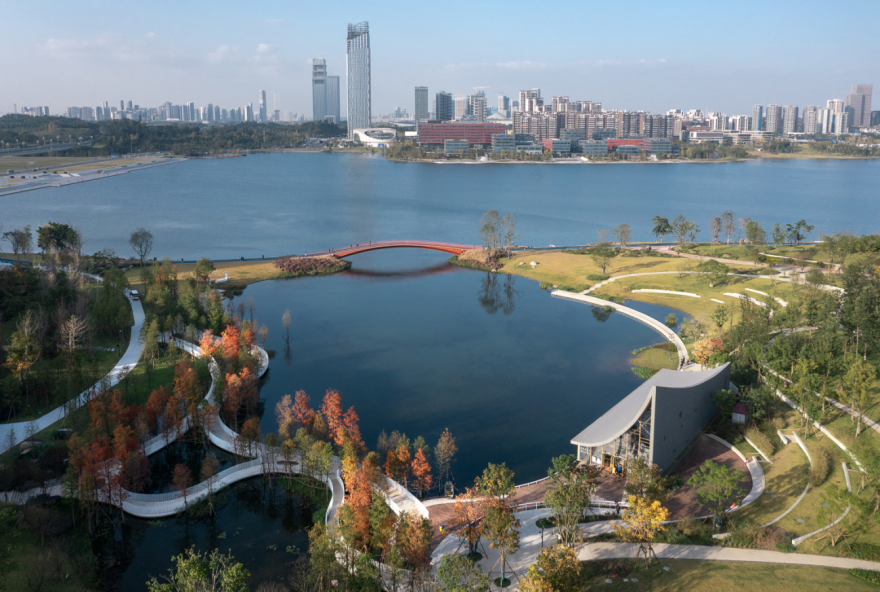 成都兴隆湖·湖畔森林图书馆丨中国成都丨中建西南设计院,YUDAOstudio昱道景观等-9