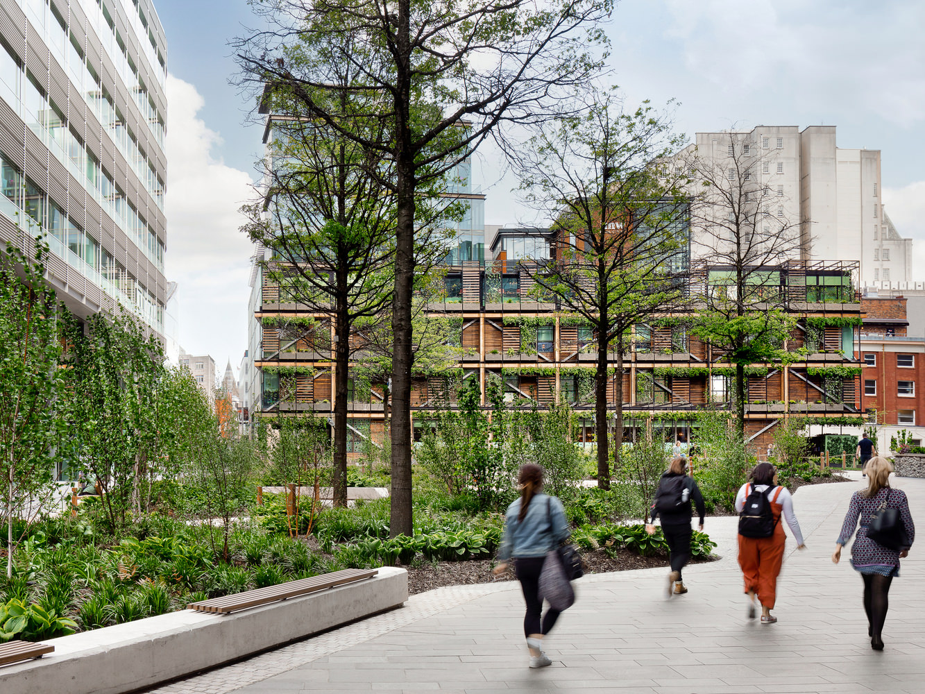 Павильон на Хардман  сквер（哈曼广场展馆）丨英国曼彻斯特丨Sheppard Robson-21