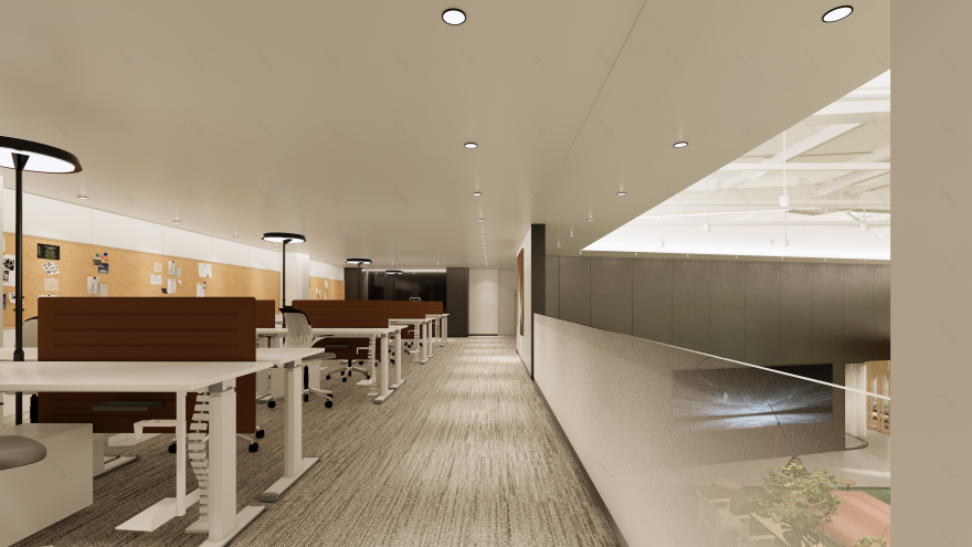 精品总部办公空间设计 多元配套空间-9