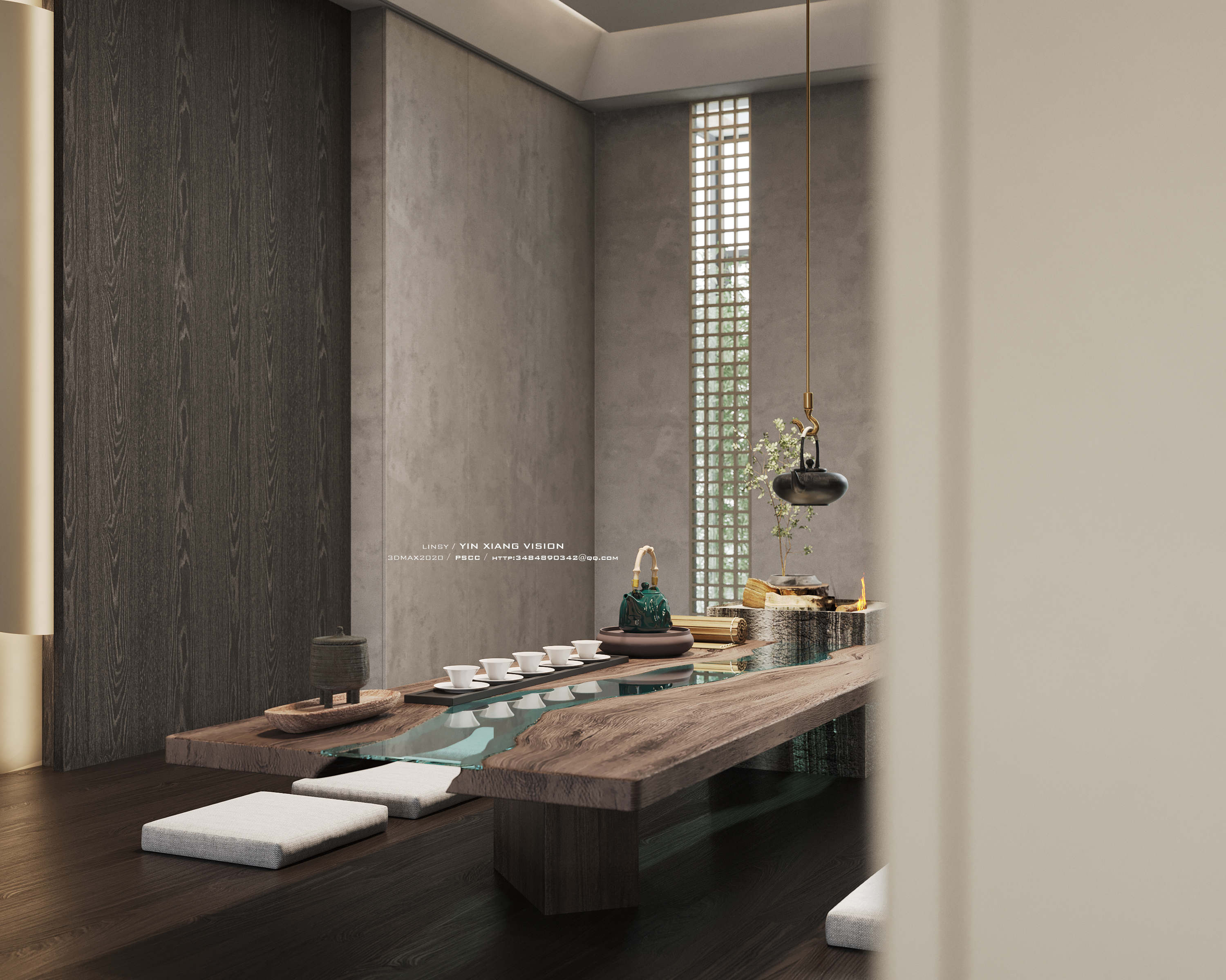 两套现代住宅表现-17