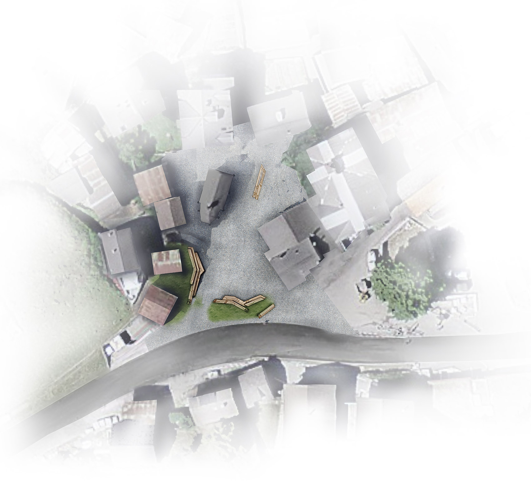 小镇广场及家具，瑞士 / Fernando Menis Architects-23