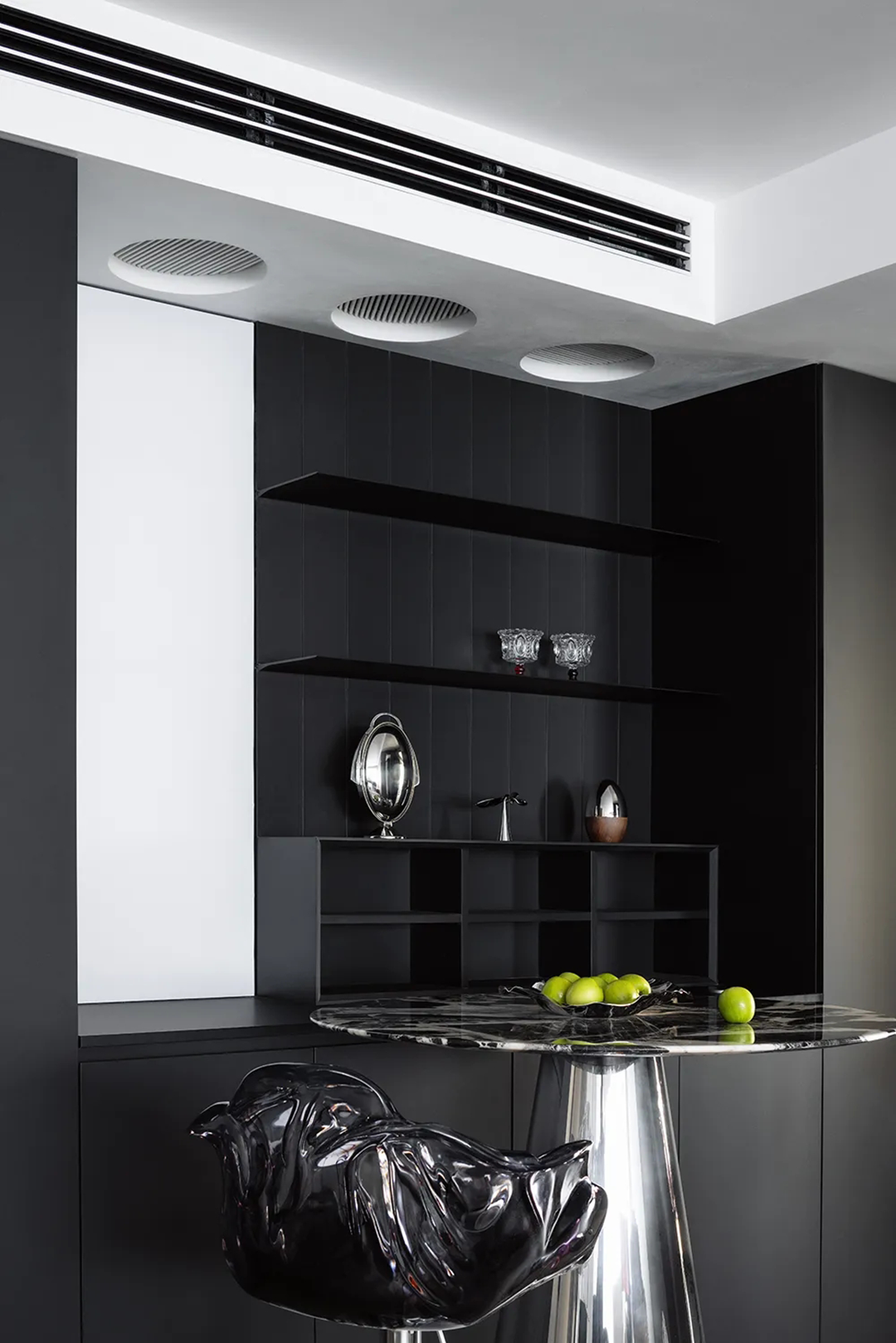 140㎡素墨写意，极致的黑白美学现场-18