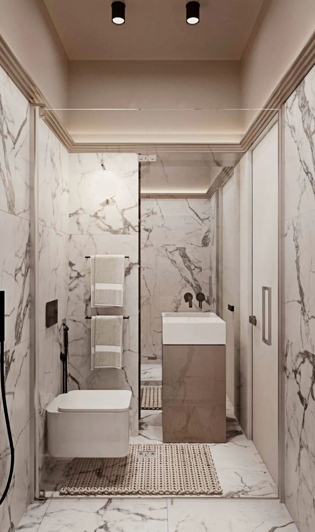 简约古典风格的空间美学演绎丨PRIMESTUDIA,MART Architects-89