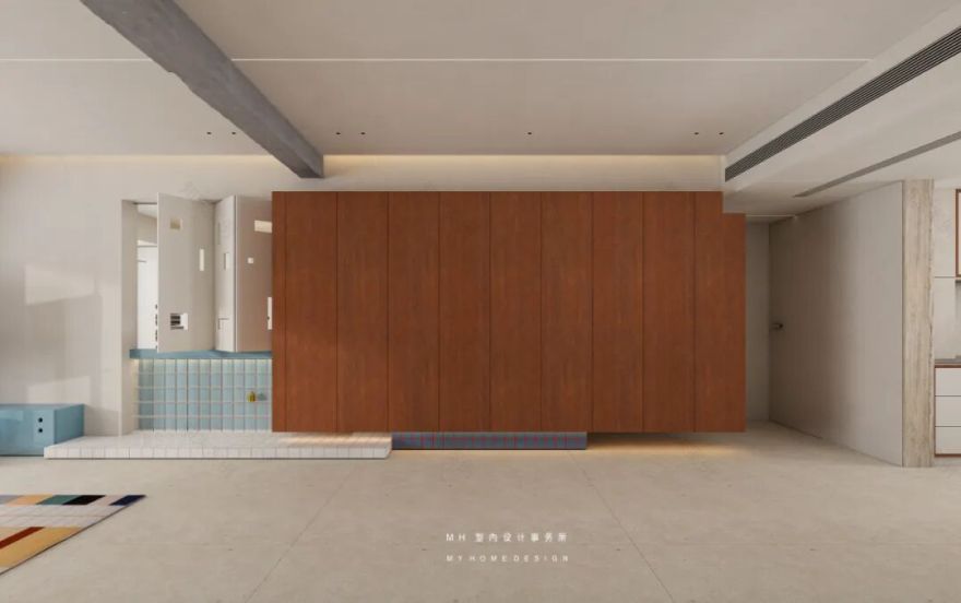 【首发】MH设计新作:色彩·情绪▏彰显个性跃层空间的趣活之境-41