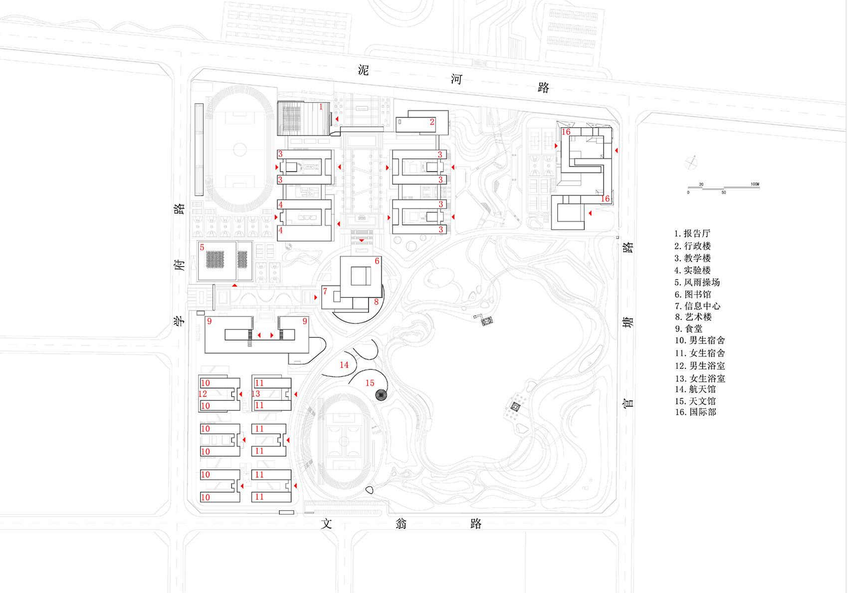 庐江二中新校区丨中国安徽丨深圳市建筑设计研究总院有限公司—合肥分院-68