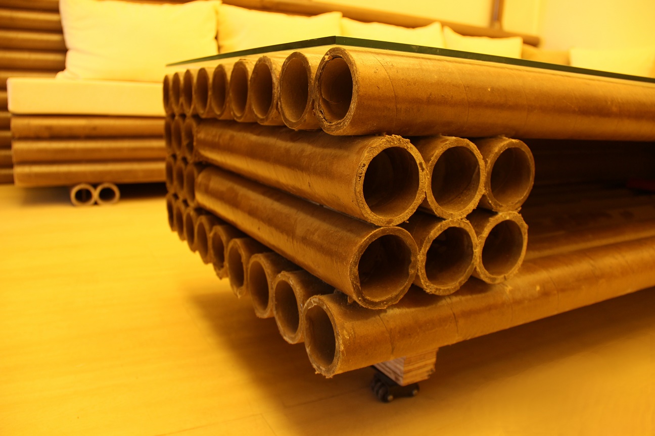 纸管办公室 | 经济实惠的绿色创意空间-24