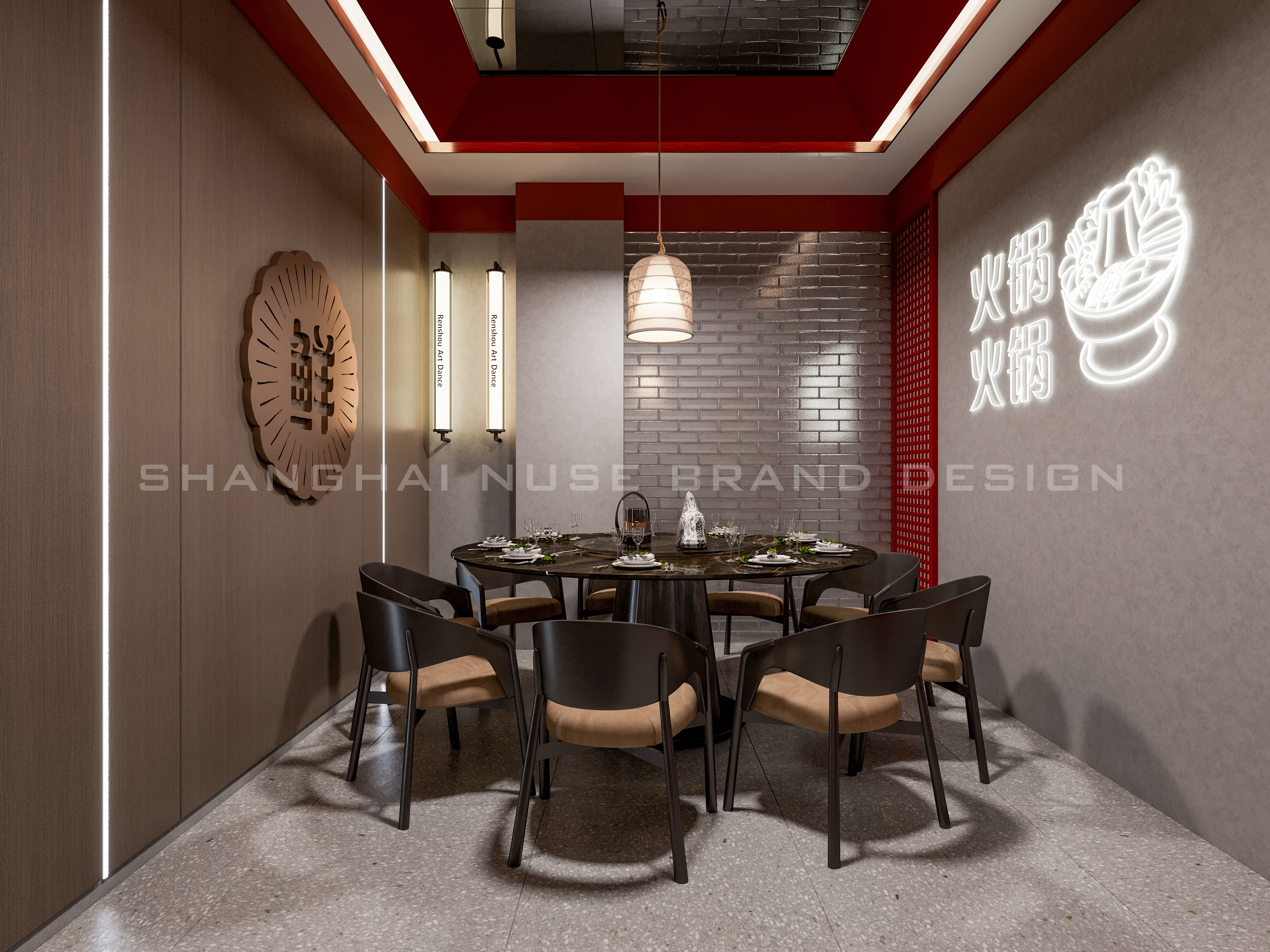 “老餐饮”变身潮酷国潮馆丨木村空间设计有限公司-42