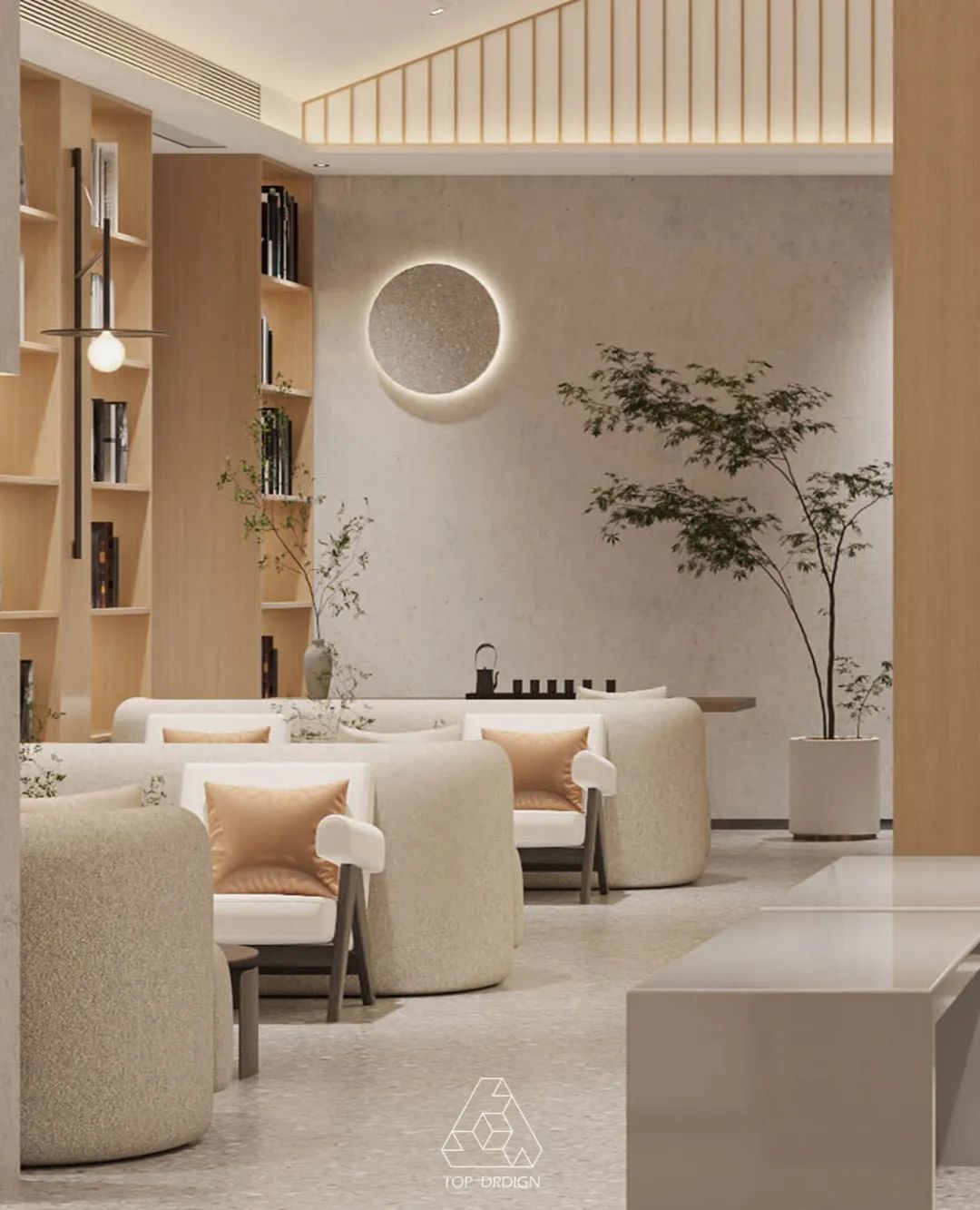 【TOP国际设计】醒来书吧-喧嚣在此静止 |-42