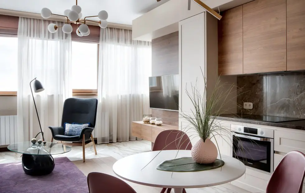 简单窗帘打造温馨小户型公寓-4