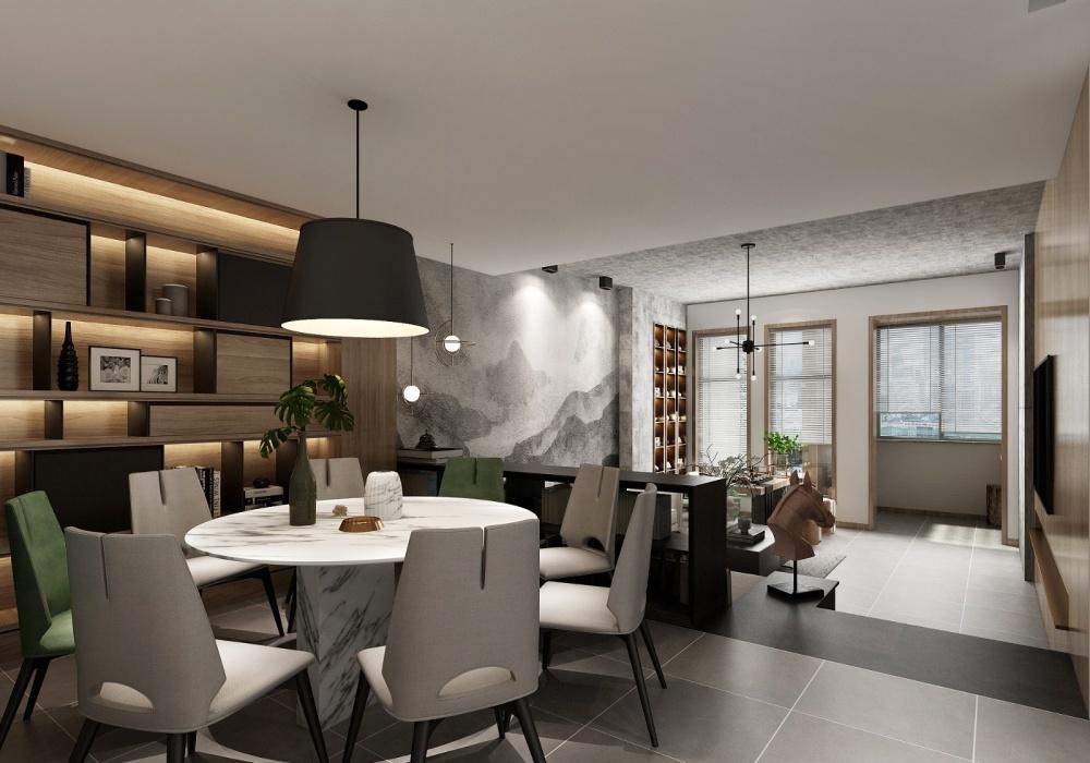 丽江何业百华——现代中式家居的温馨与雅致-4