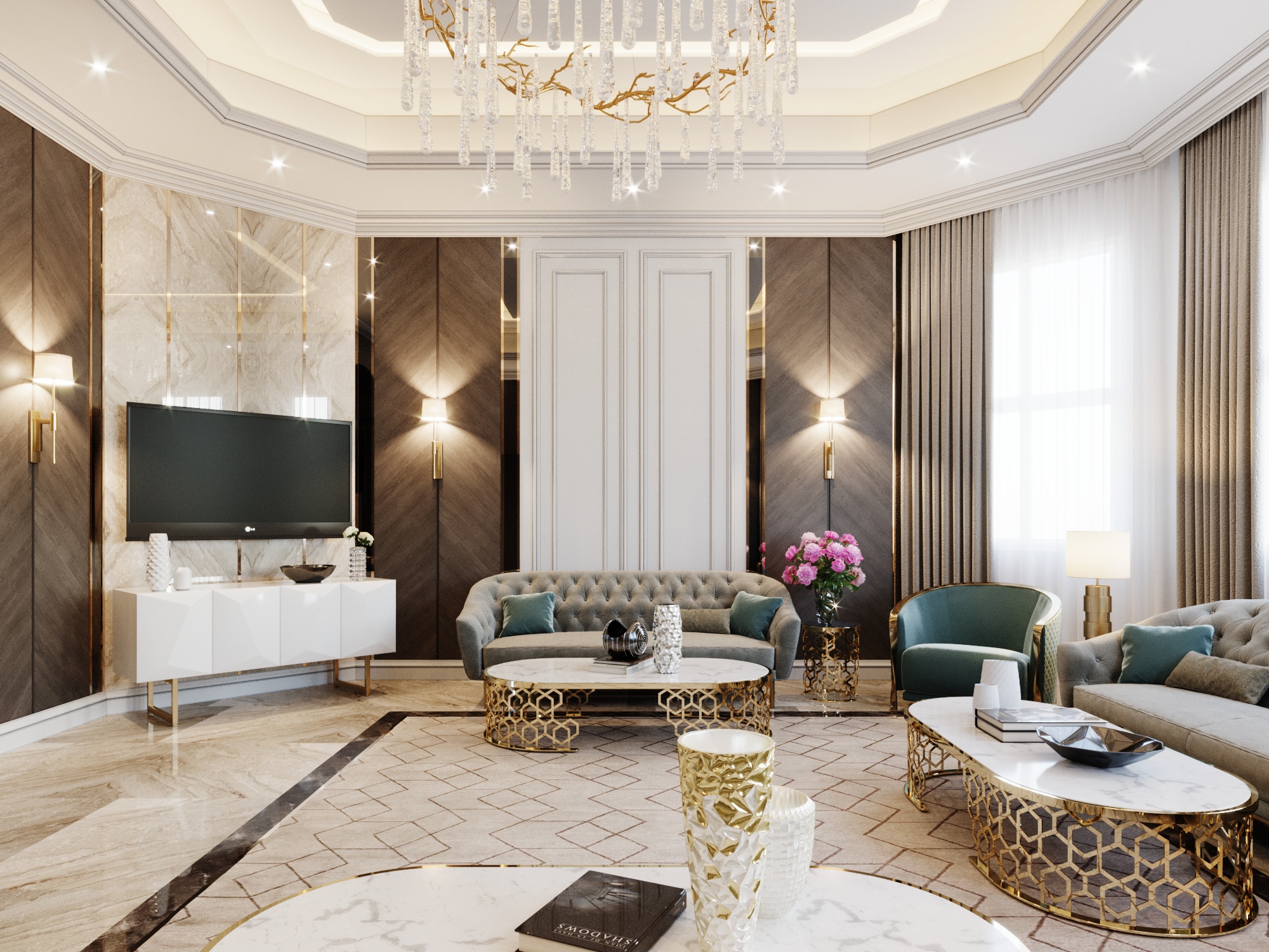 新古典主义别墅丨Shady Salah-27