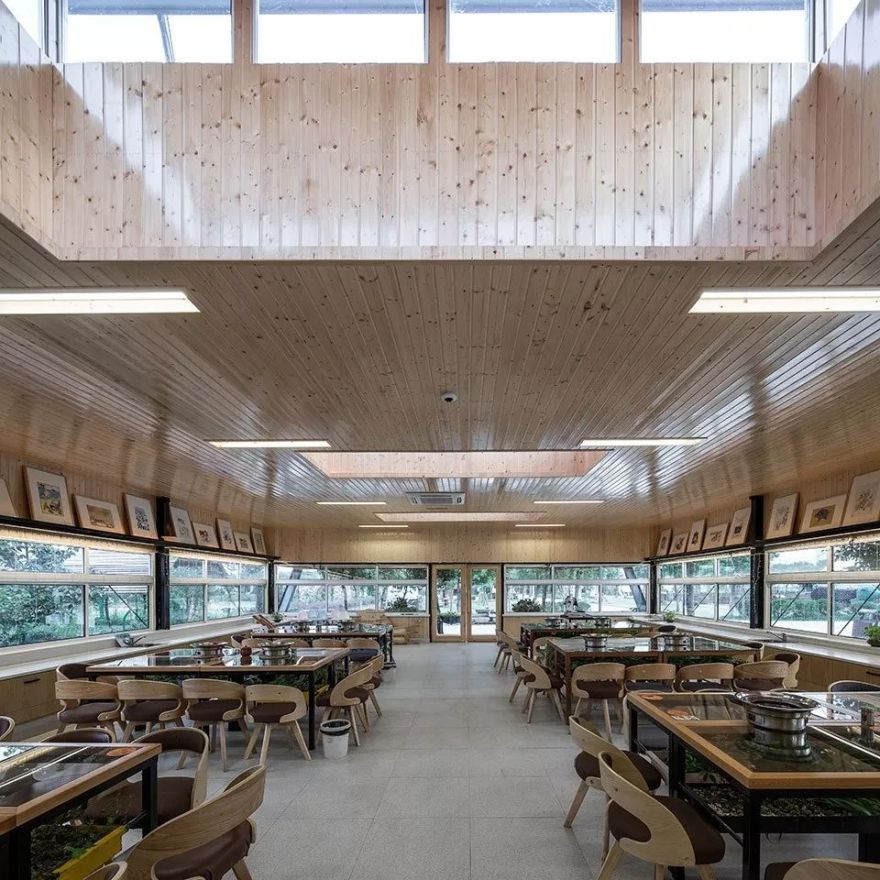 乡村烤肉店,因地制宜的节能设计-51